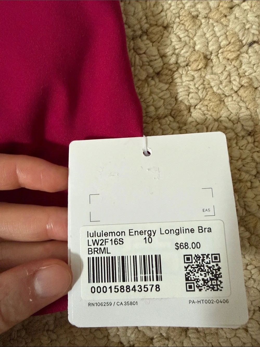 lululemon athletica Energy Longline Bra